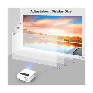 HOPVISION Proyector nativo de 1080 píxeles y Full HD_3