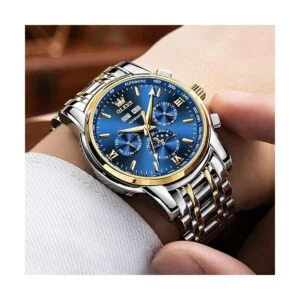 OLEVS Relojes mecánicos automáticos para hombres sin_2