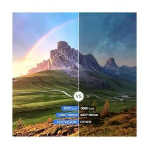 HOPVISION Proyector nativo de 1080 píxeles y Full HD_2