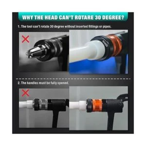 IWISS PEXA Kit de herramientas expansoras con cabezales de_7