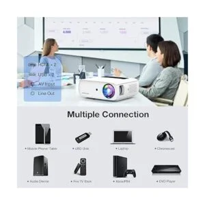 HOPVISION Proyector nativo de 1080 píxeles y Full HD_4