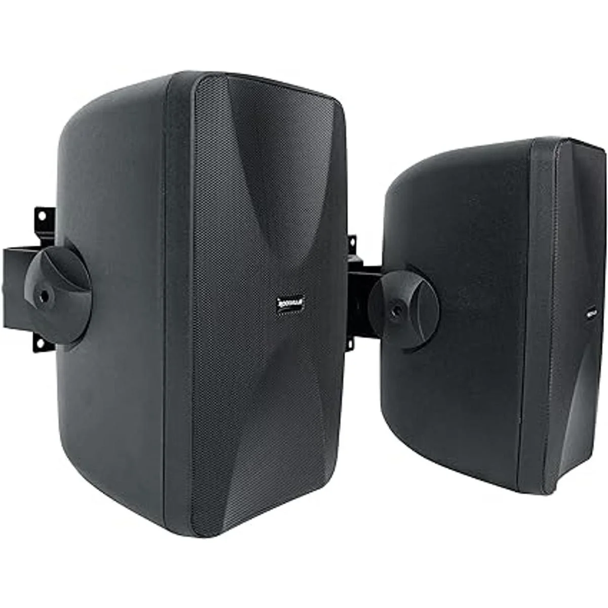 2 altavoces de pared comerciales Rockville WET6525B de 6.5_3