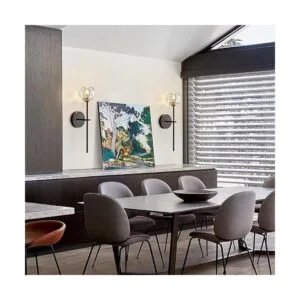 BOKT Postmodern Lámpara de pared de cristal K9 simple_4