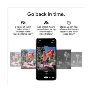 Google Nest Timbre batería Cámara de timbre_4