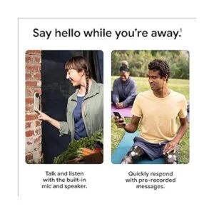 Google Nest Timbre batería Cámara de timbre_6