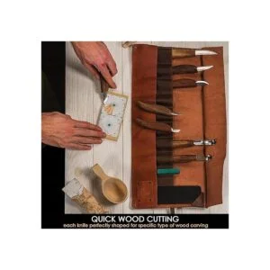 BeaverCraft Kit de tallado de madera de lujo S18X juego_4