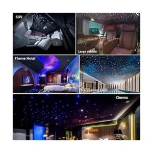 Kit de techo luces LED de fibra óptica Bluetooth efecto_6