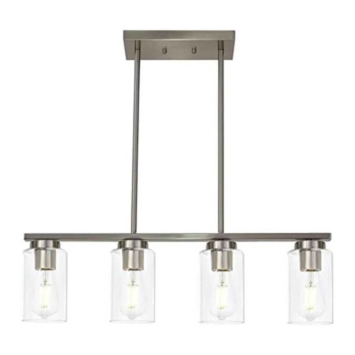 TODOLUZ Lámpara moderna de isla de cocina con pantallas de_1