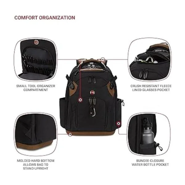 SwissGear Paquete de trabajo para la mejor organización de_3