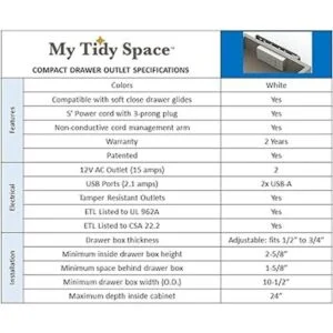 Estación de carga compacta en el cajón 2 salidas de CA_6