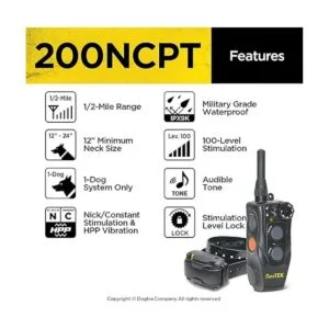 Dogtra 200NCPT Collar electrónico de entrenamiento para_2