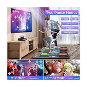 FWFX Juego de alfombrillas de baile para televisión HDMI_2