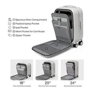 Maleta de equipaje con ruedas giratorias Hanke equipaje_3