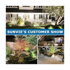 SUNVIE Paquete de 24 luces LED de paisaje de bajo voltaje_7