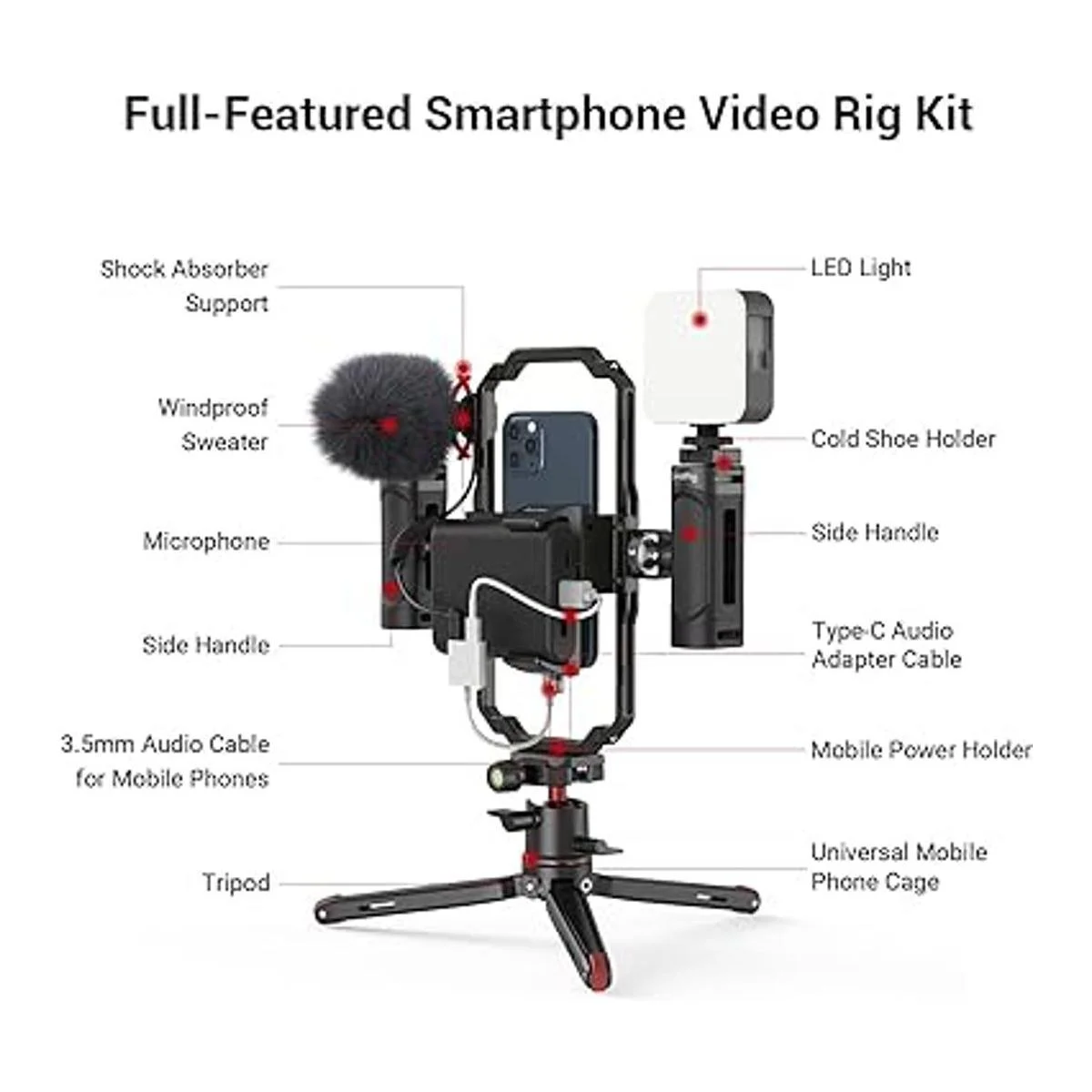 SmallRig Kit universal de aparejo de video para_2