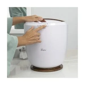 Zadro Calentador de toallas de encimera con apagado_4