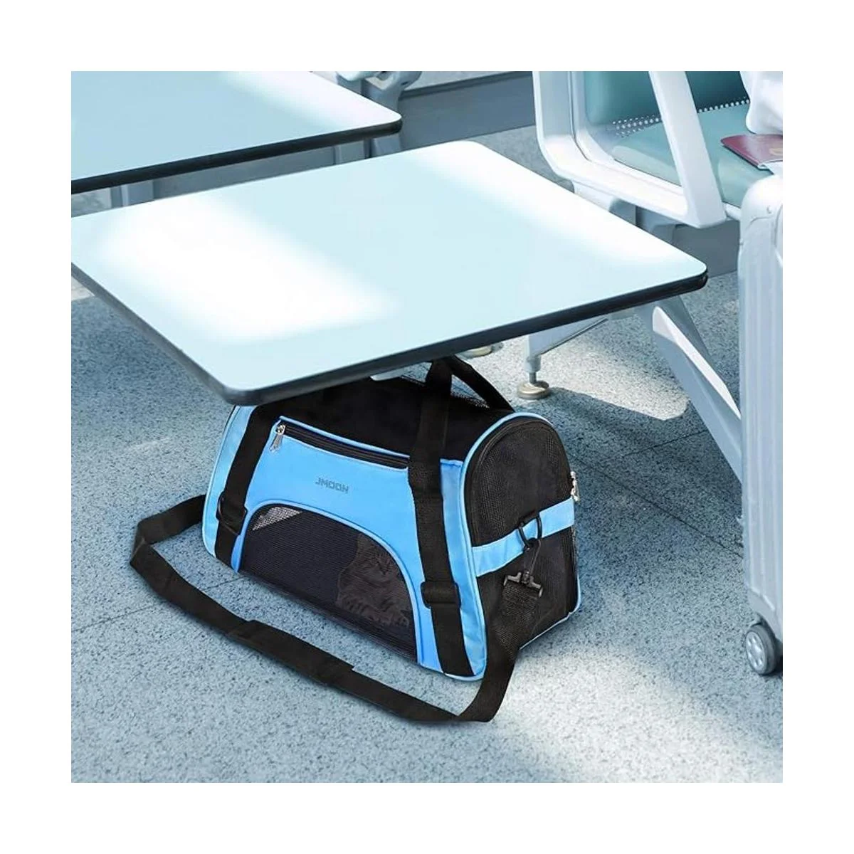 JMOON Bolsa de transporte de mascotas aprobada por_6