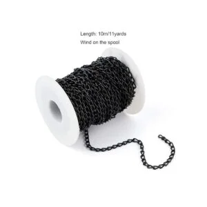 WUBOECE Cadena de eslabones de aluminio de 11 yardas con_2