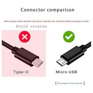 Cable de carga de teclado micro USB compatible con teclas_5