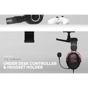 The Gorgon Controlador de juegos debajo del escritorio y_7