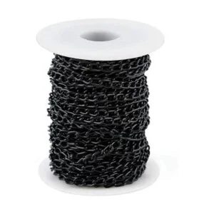 WUBOECE Cadena de eslabones de aluminio de 11 yardas con_1