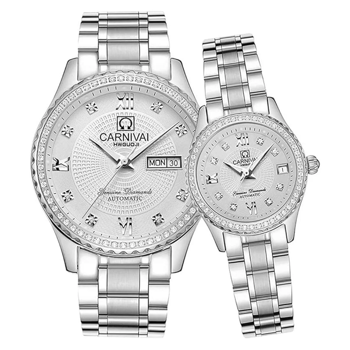 Relojes automáticos de cuerda automática para parejas_1