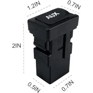 Adaptador de audio de puerto auxiliar de entrada auxiliar_3
