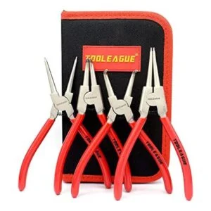 TOOLEAGUE Juego de 4 alicates de anillo a presión_1