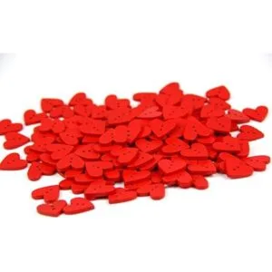 One Pack de aproximadamente 160pcs 20 mm Forma de Corazón_2