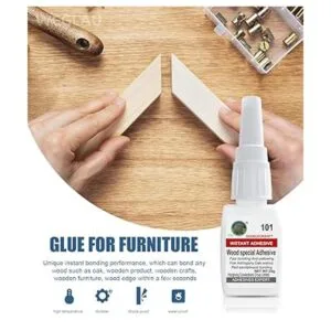 Weglau Pegamento de madera de 0.78 oz adhesivo de madera_5