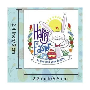 Partywind Tatuajes temporales de Pascua para fiestas de_5