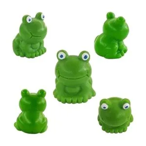 JKanruh 30 mini animales ranas de resina en miniatura_2