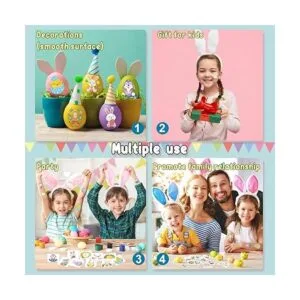 Partywind Tatuajes temporales de Pascua para fiestas de_4