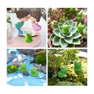 JKanruh 30 mini animales ranas de resina en miniatura_5