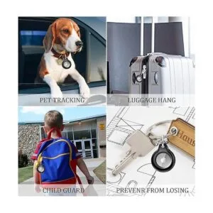 Paquete de 1 llavero AirTag para Apple Airtag funda_6