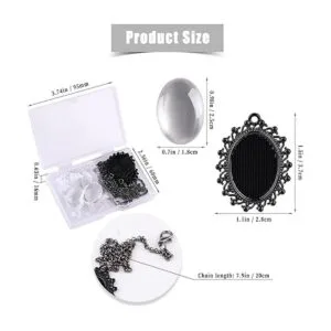 KINBOM 5 cuentas de graduación para ramo de boda colgante_2