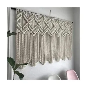 Ravenox Cordón de macramé 0.374 in x 33 yardas cuerda_2