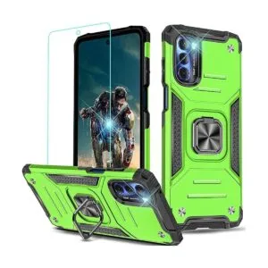 YmhxcY Funda para Moto G Stylus 4G con protector de_1
