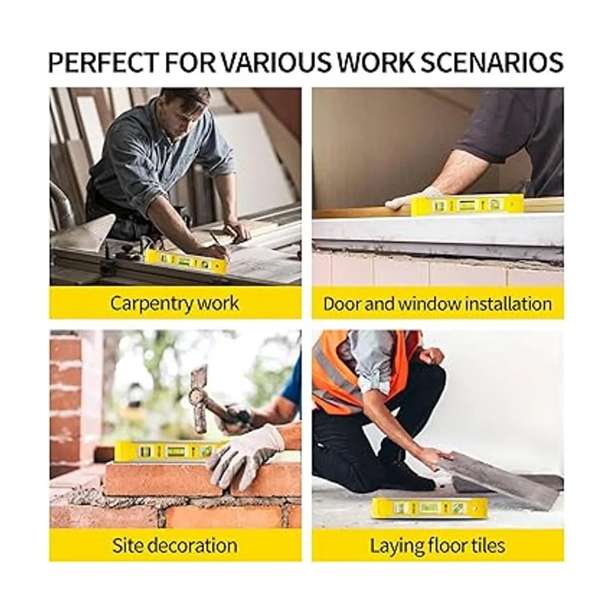 B BOSI TOOLS Nivel magnético de torpedo de 9 pulgadas_2