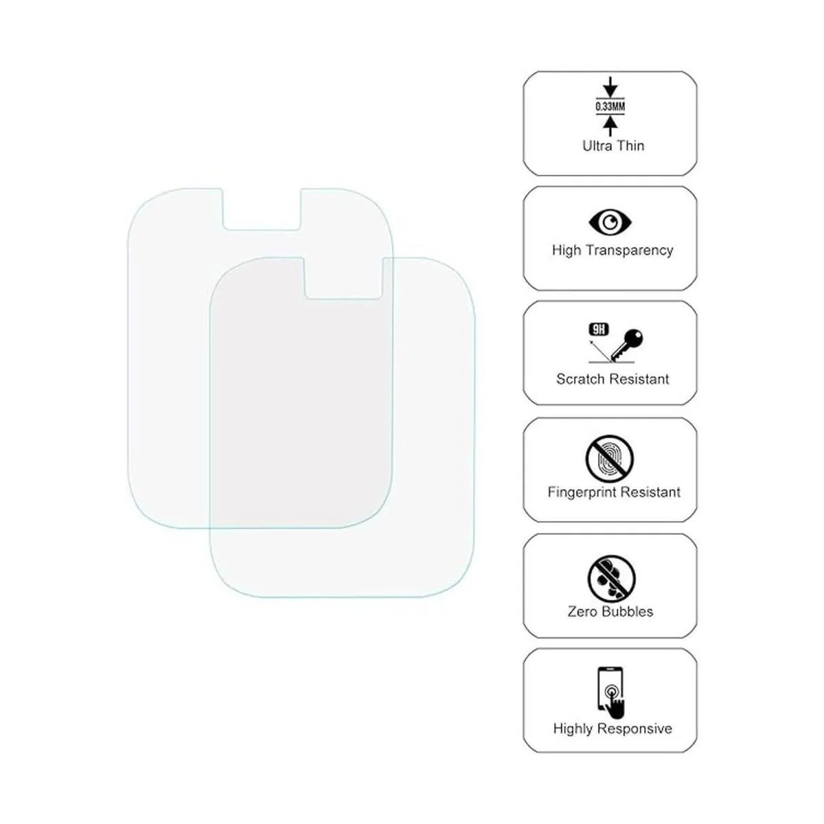 Xcivi Protector de pantalla de vidrio templado compatible_4