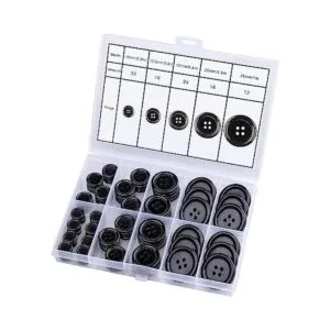 100 botones de costura de resina mixta de alta calidad de_1