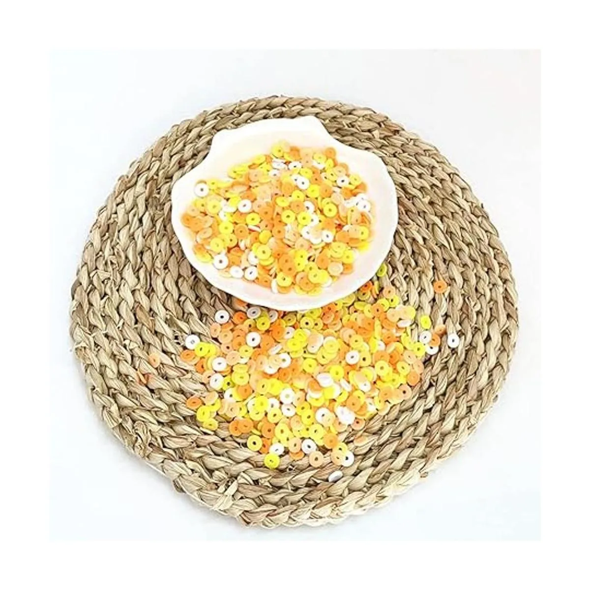 LIMAOLLY 3000 cuentas de arcilla planas y redondas de_3