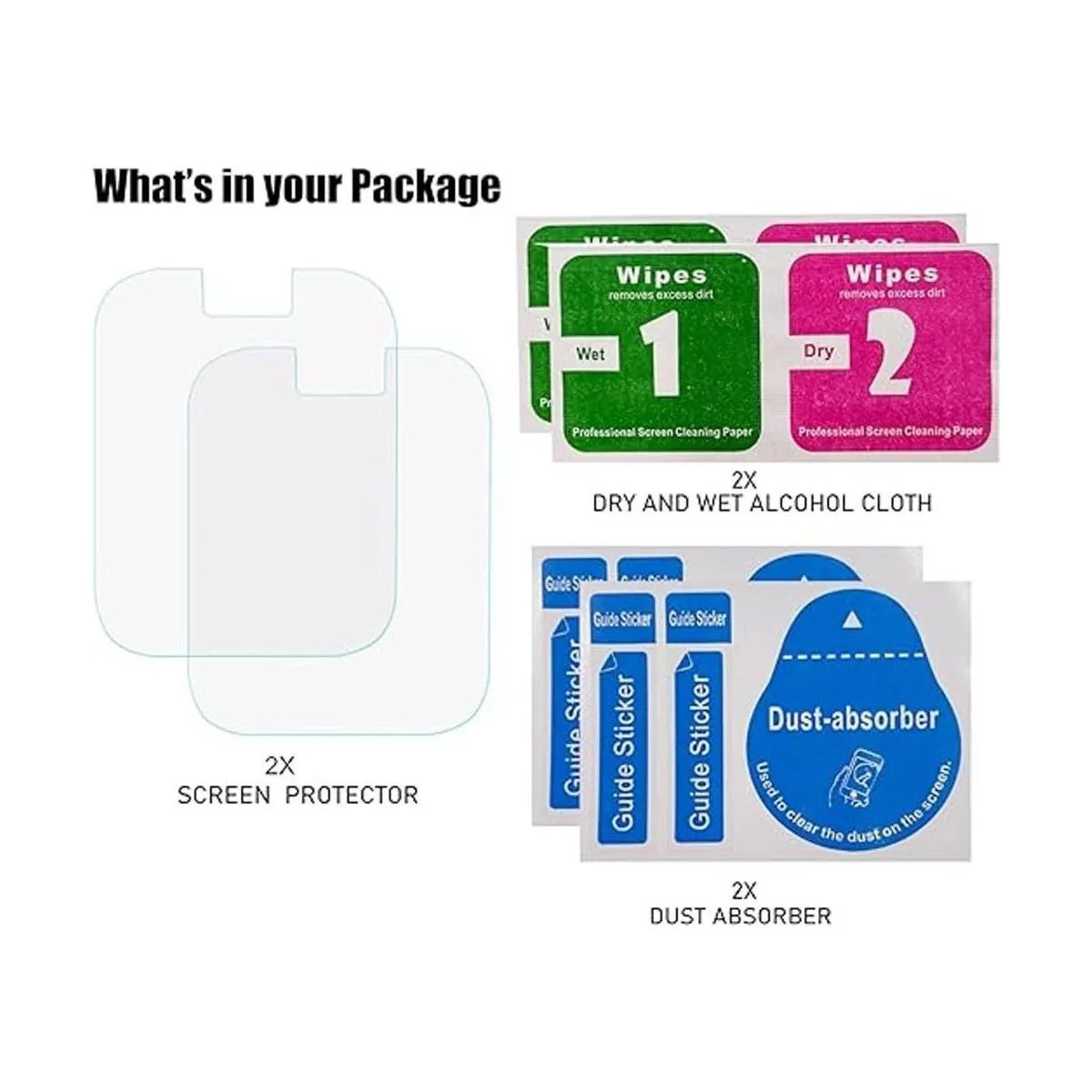 Xcivi Protector de pantalla de vidrio templado compatible_3