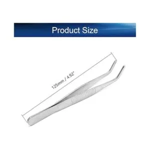 Auniwaig Pinzas de acero inoxidable de 4.92 pulgadas de_2