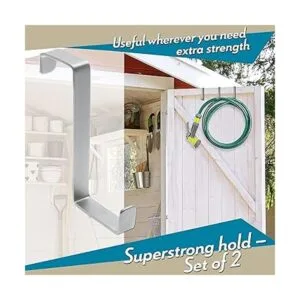 4smile Ganchos para colgar sobre la puerta paquete de 3_4