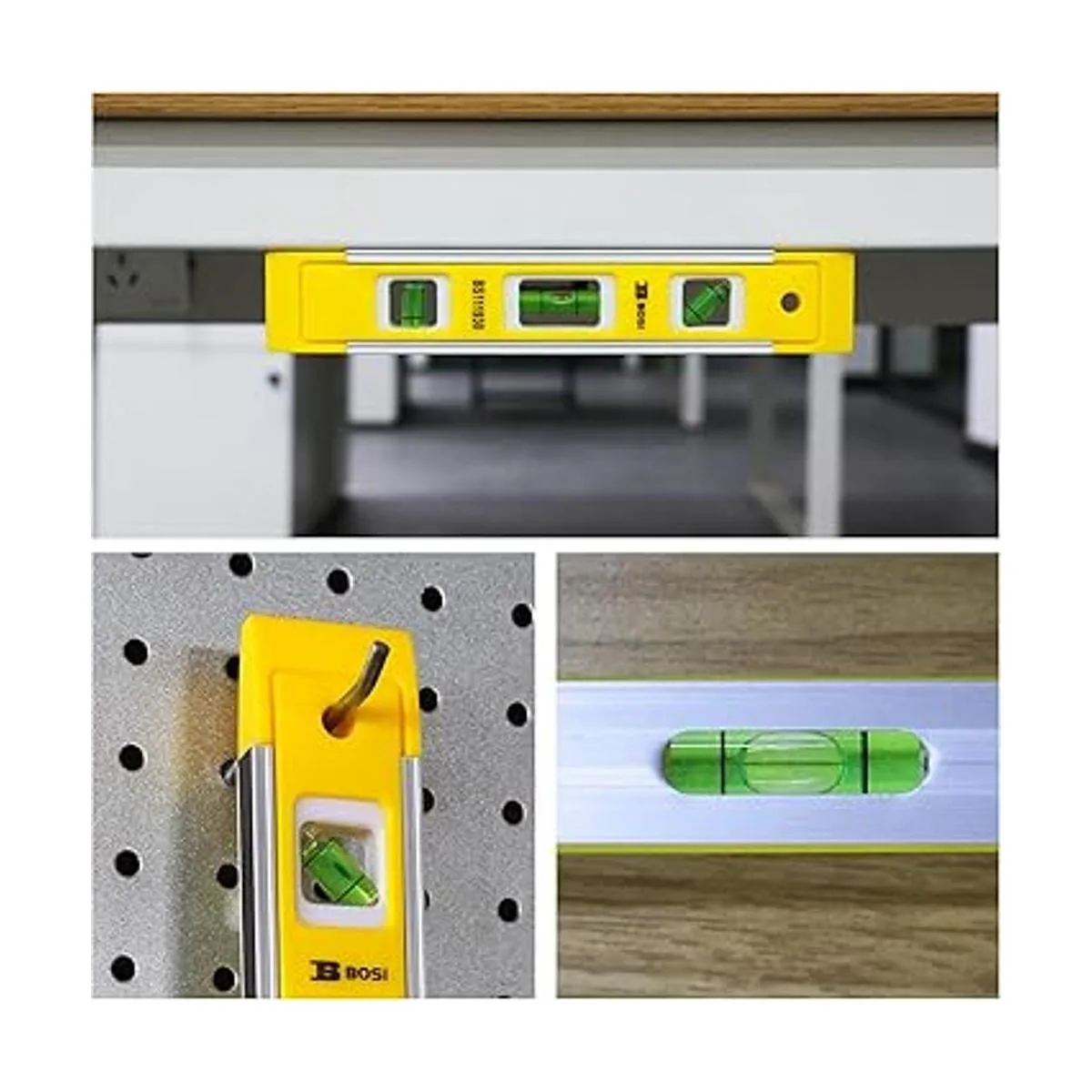 B BOSI TOOLS Nivel magnético de torpedo de 9 pulgadas_7