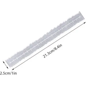 Sucrain 2 piezas de 8.4 pulgadas de bordes irregulares_2