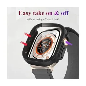 2 Pack YMHML Case Compatible for Apple Watch Ultra 49mm_4