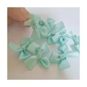 Nuohang 100 mini lazos de satén para manualidades_6