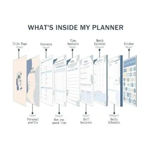 JueNi Agenda diaria de tareas pendientes con calcomanías_2